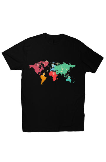 SBNP Black World Unity T-Shirt