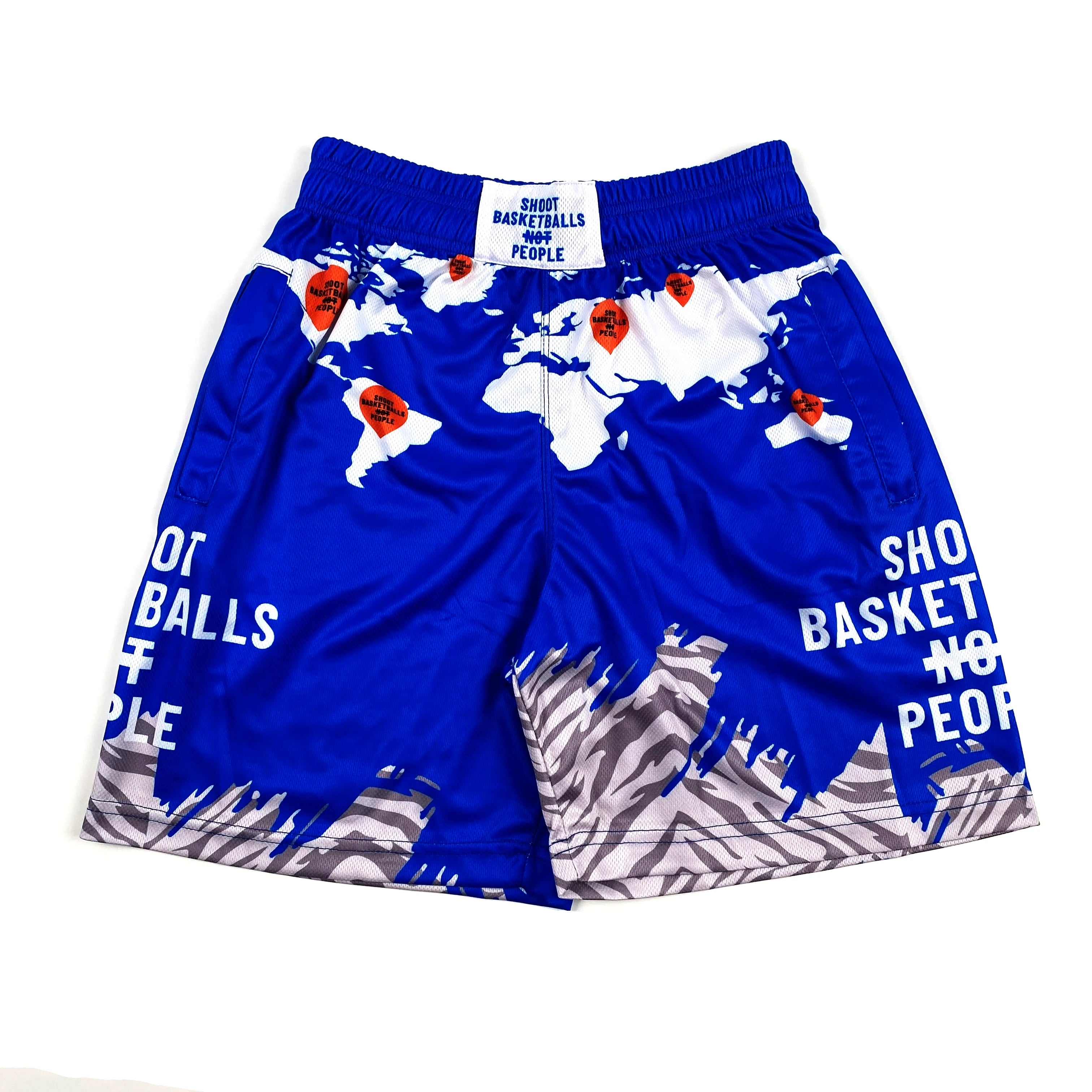 Shoot Basketballs Not People Unity Shorts