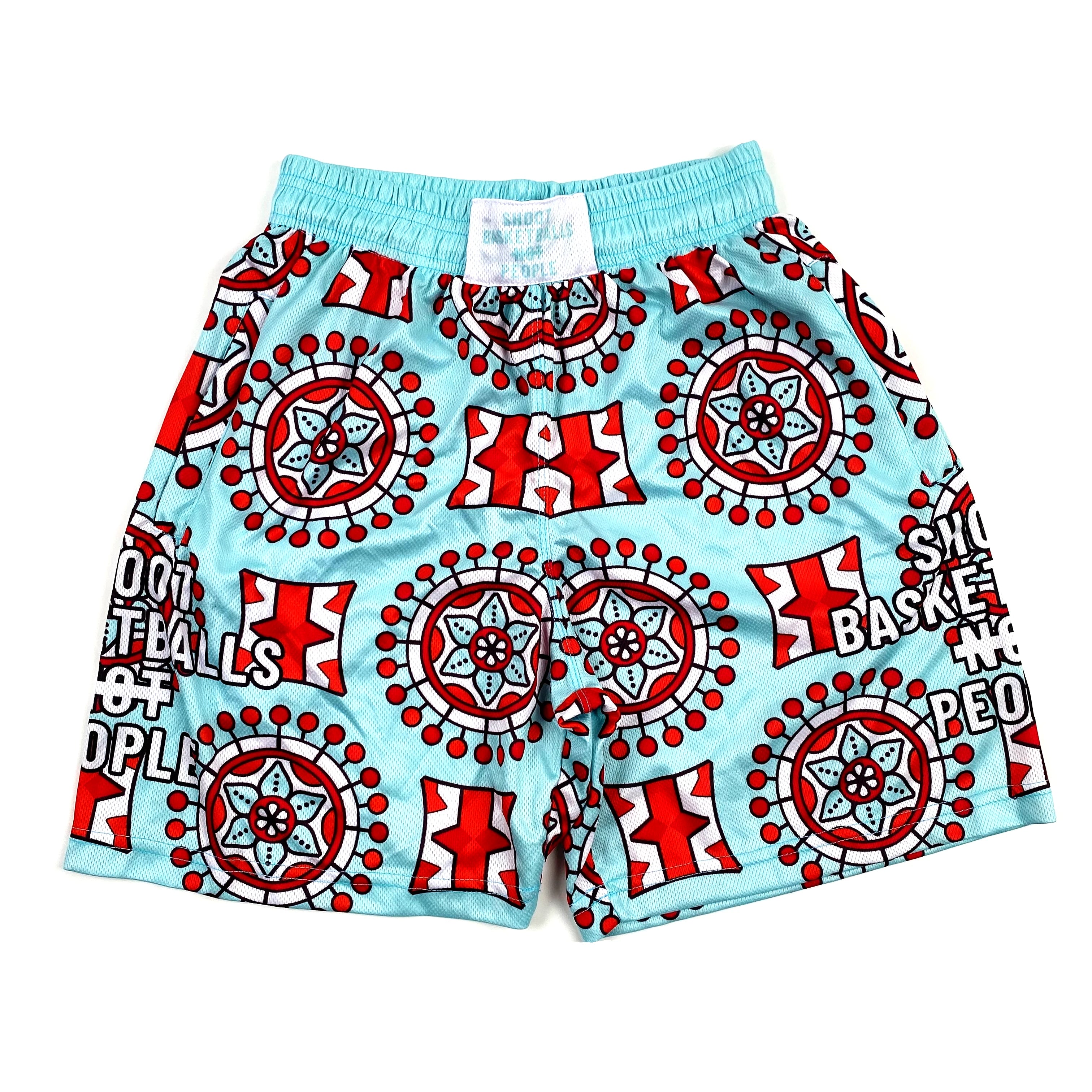 Shoot Basketballs Not People Pulse Shift Shorts