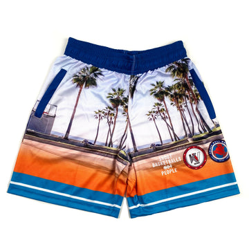 Shoot Basketballs Not People Cali Love Shorts